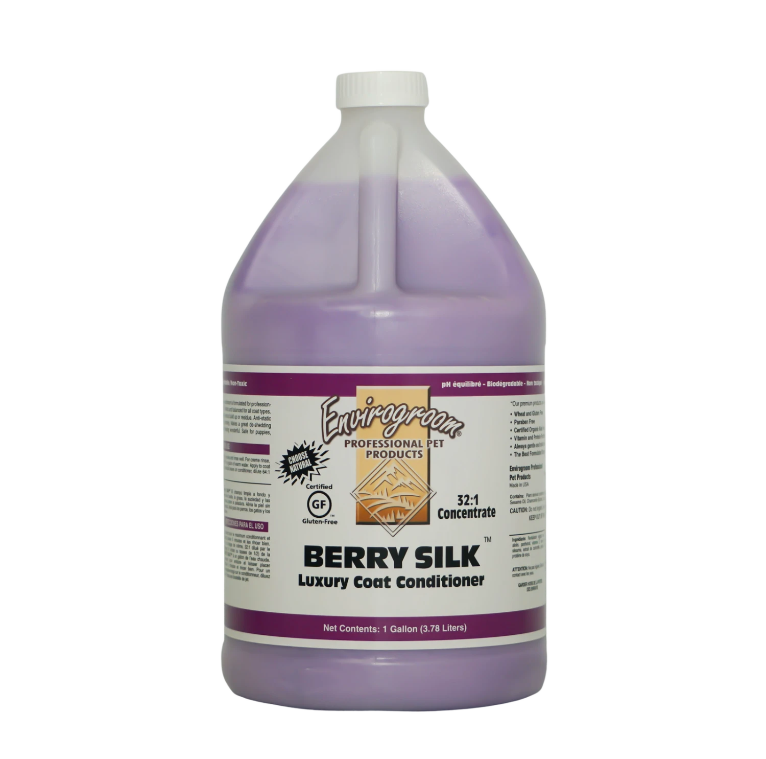 Envirogroom Berry Silk Luxury Coat Conditioner 1 Gallon
