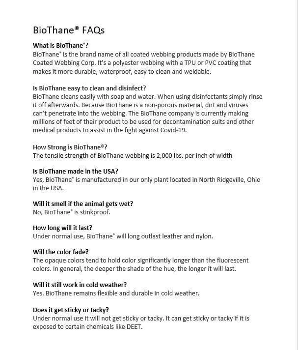 GroomTech Biothane Grooming Loops With Ring 24" X 3/8" - Teal - Image 4