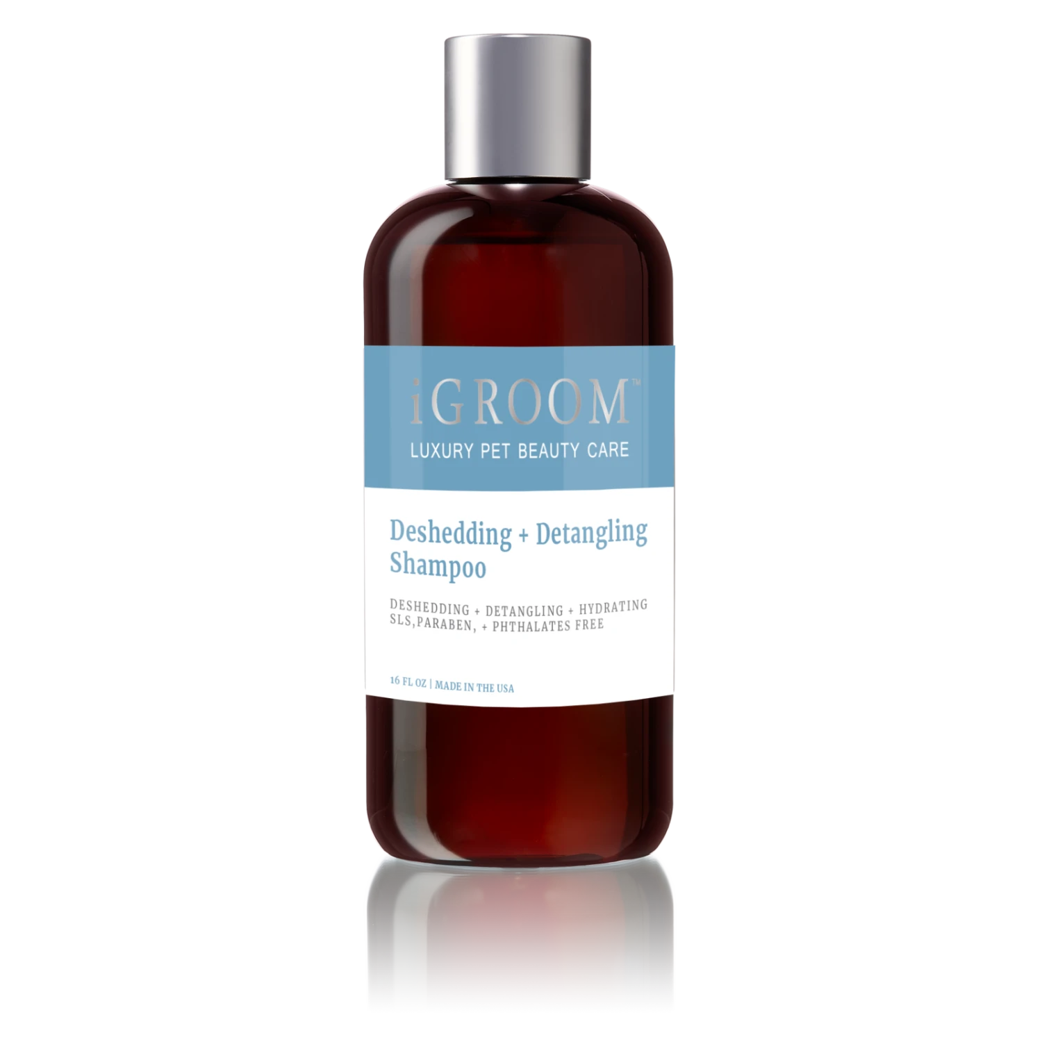 IGroom Deshedding + Detangling Shampoo 16oz (473ml)