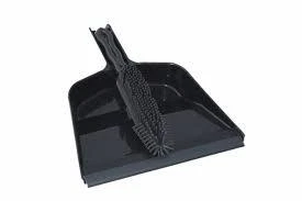 Joiken Salon Rubber Broom With Dustpan - Image 2