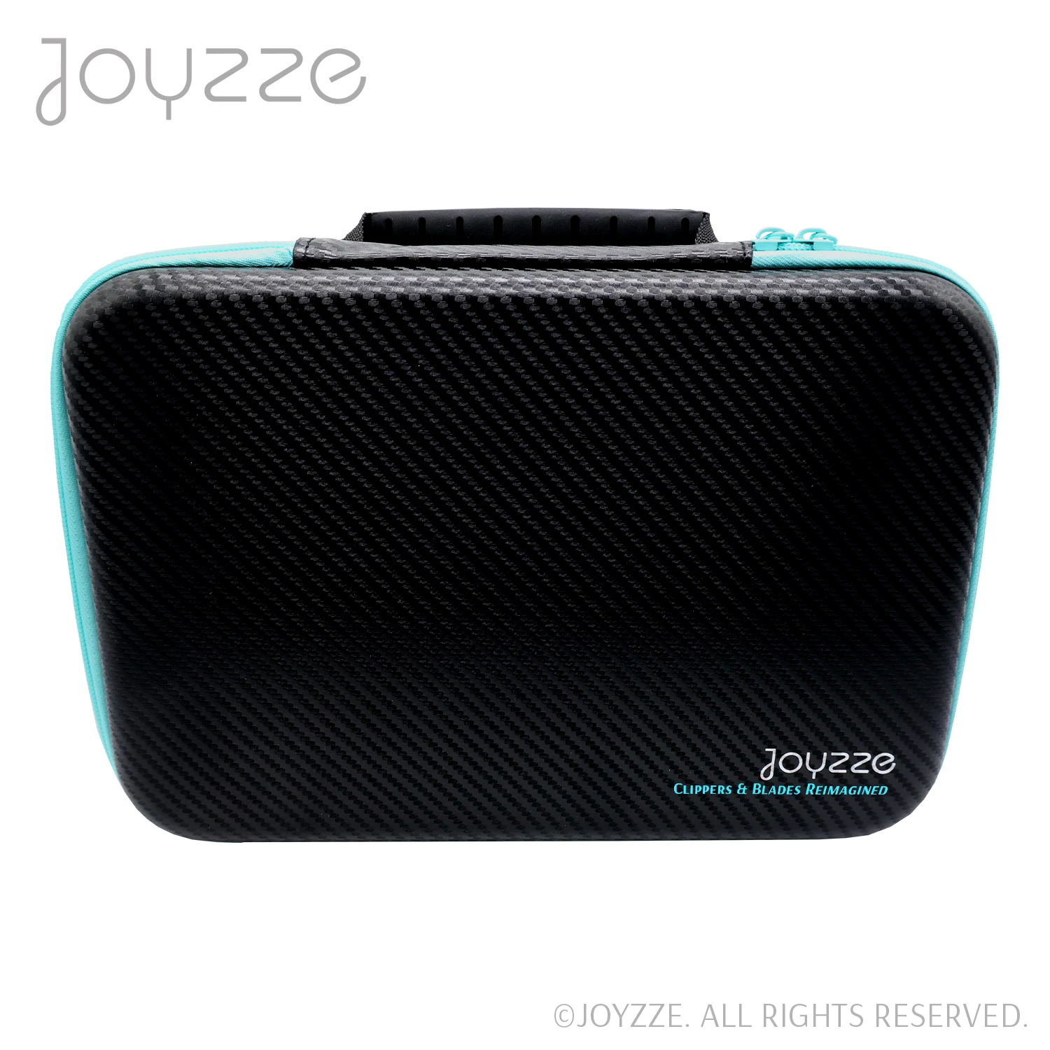 Joyzze Hard Blade Storage Case Fits 22 Blades - Neon Teal