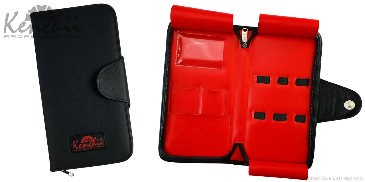 Kenchii Zippered L5Z Scissor Case For 5 Scissors - Image 2