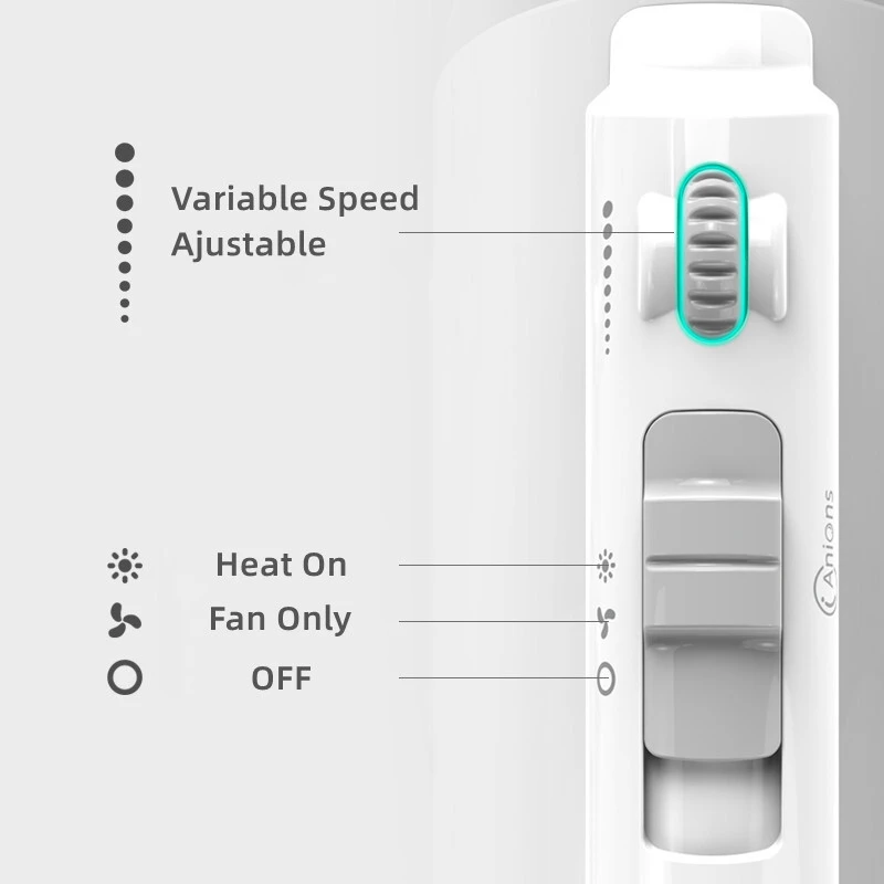 Shernbao Anion Blow Dryer & Vacuum Mini For Cat - Image 4