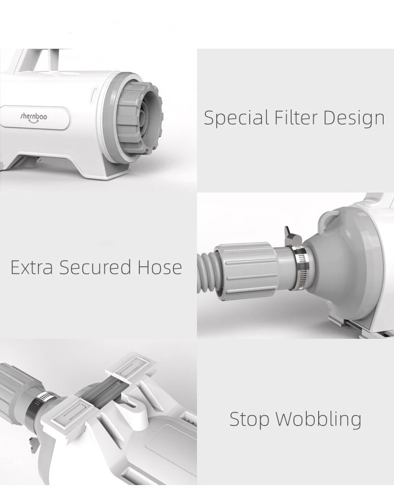 Shernbao Anion Blow Dryer & Vacuum Mini For Cat - Image 7