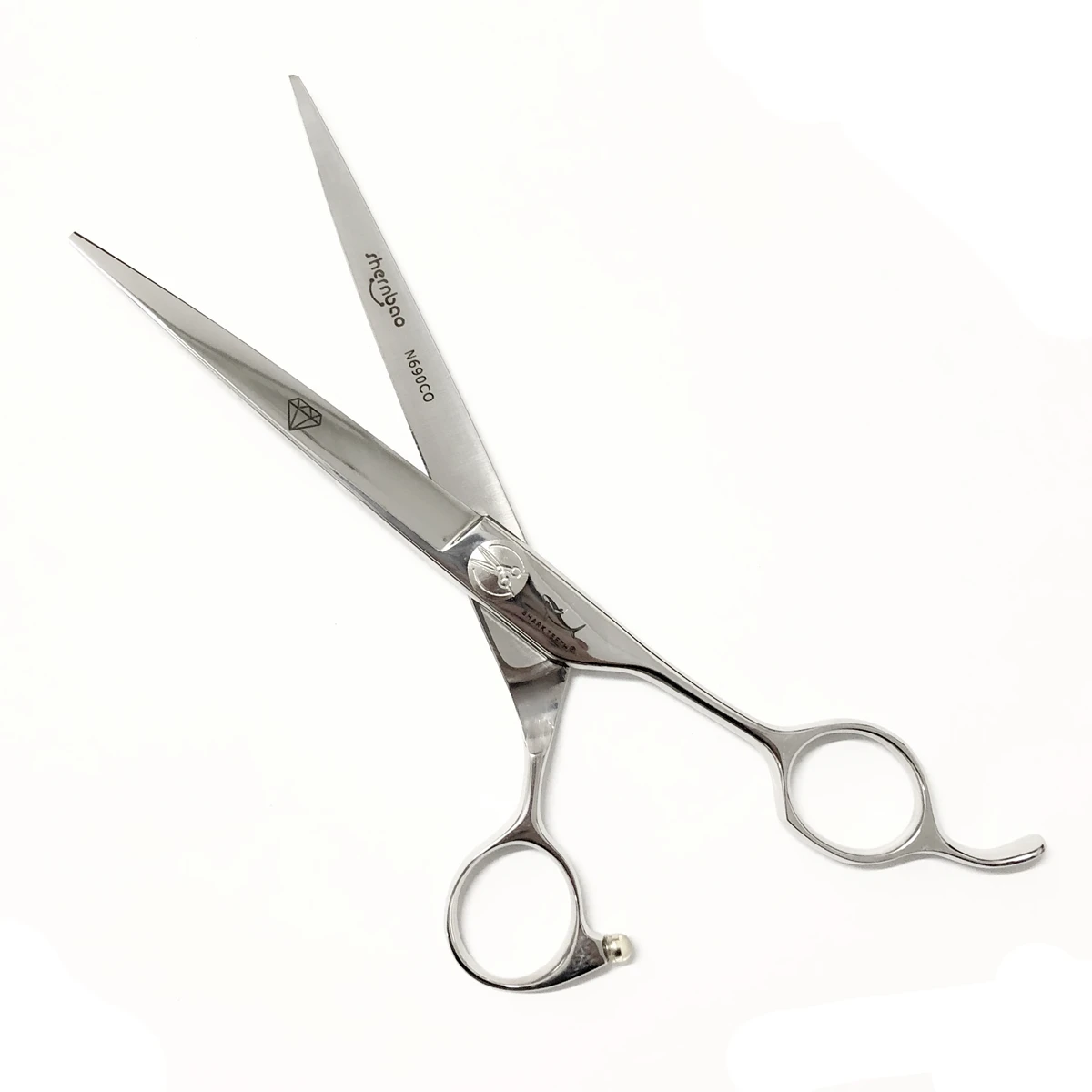 Shark Teeth Diamond 7.0" Straight Scissors - Image 2