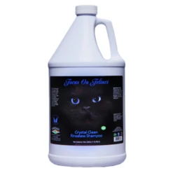 Focus On Felines® Crystal Clean Rinseless Shampoo For Cats Gallon (3.8L)