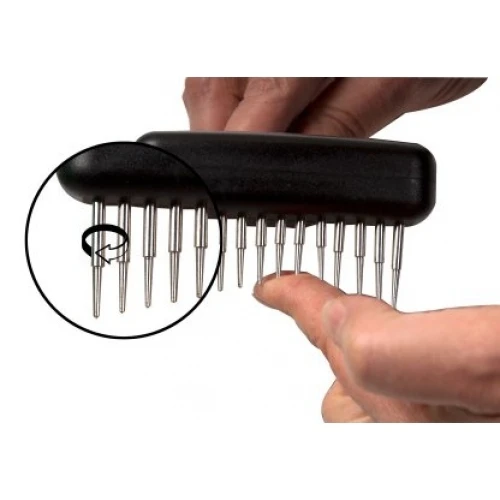 Show Tech Twist & Cling Rake 11cm Dematting Comb #40 - Image 2