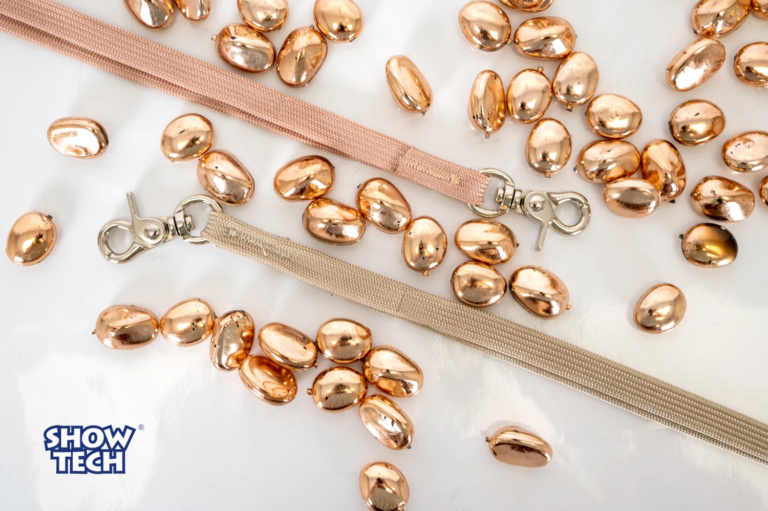 Show Tech Grooming Noose Champagne 45cm X 1cm - Image 3