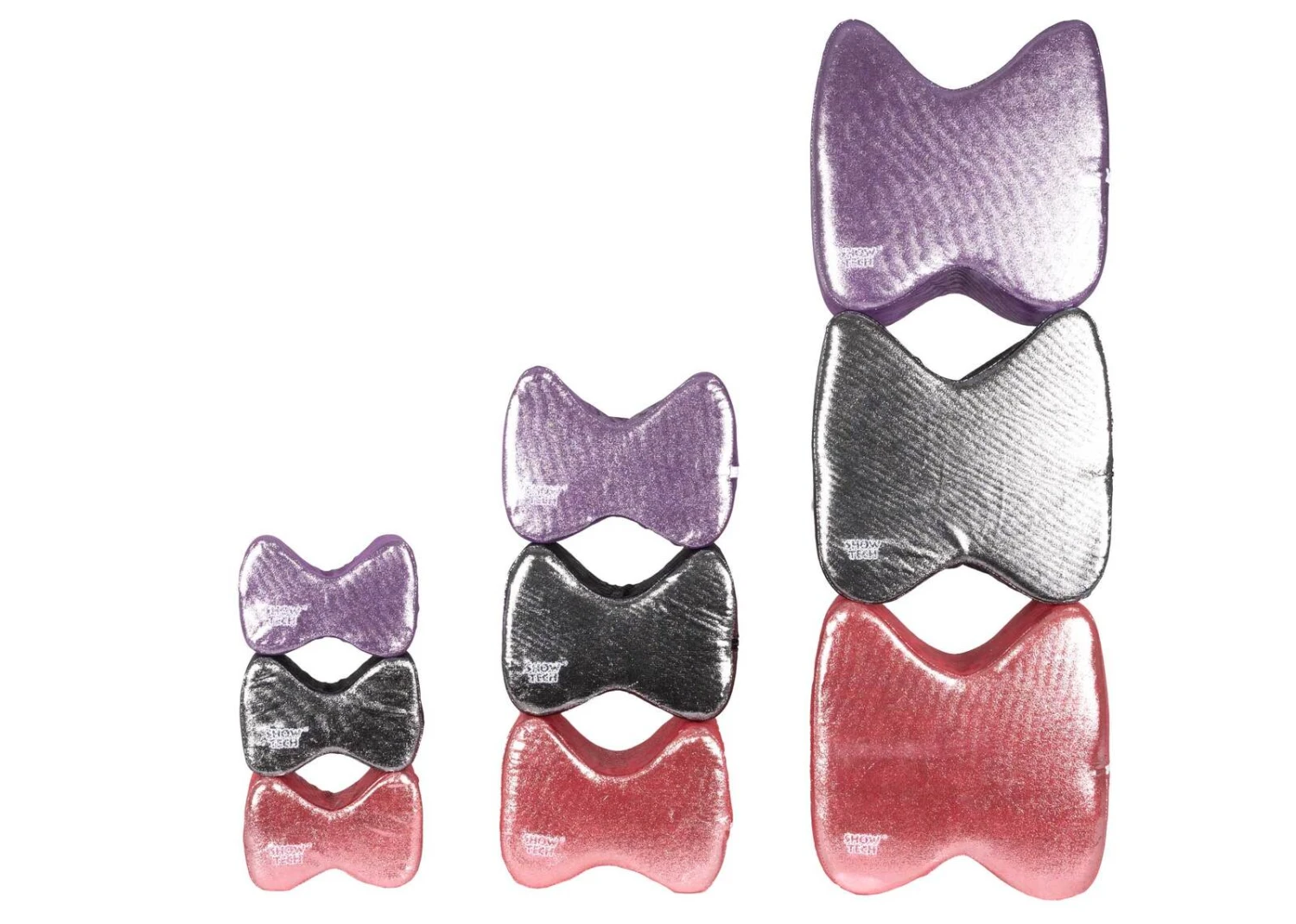 Show Tech Topknot Cushion Pillow Glitzy Purple - Medium - Image 4