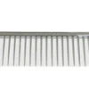 KissGrooming Ultra Premium Brass Comb In Chrome 24.5cm