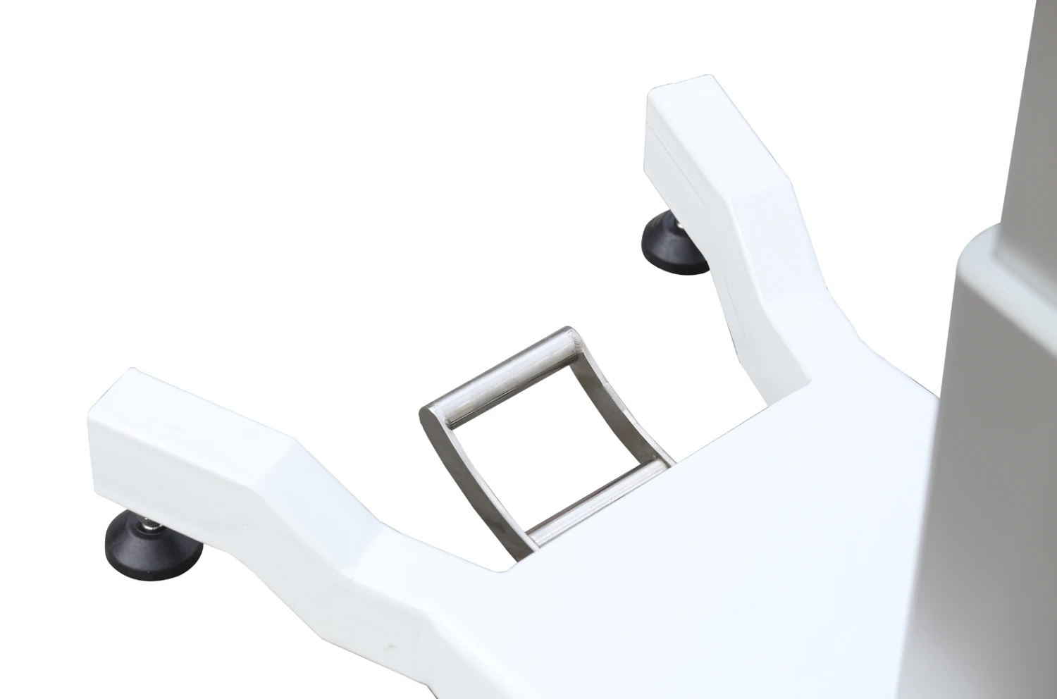 Aeolus LED Lighting Pedestal Lifting Table With Under Table Wheels - Image 5