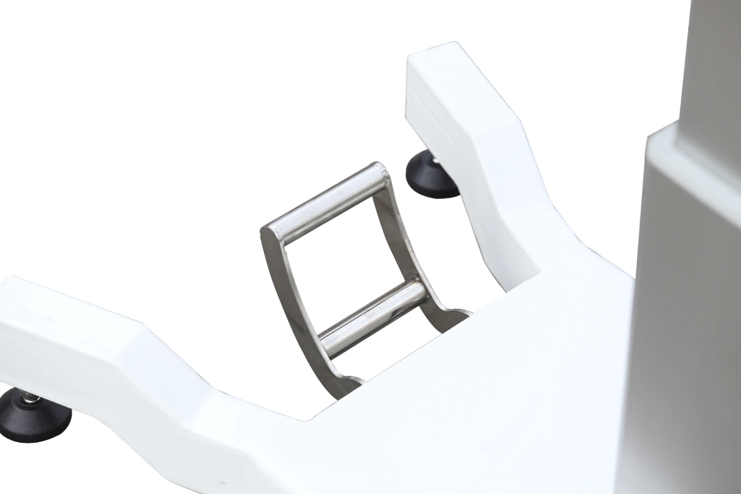 Aeolus LED Lighting Pedestal Lifting Table With Under Table Wheels - Image 6