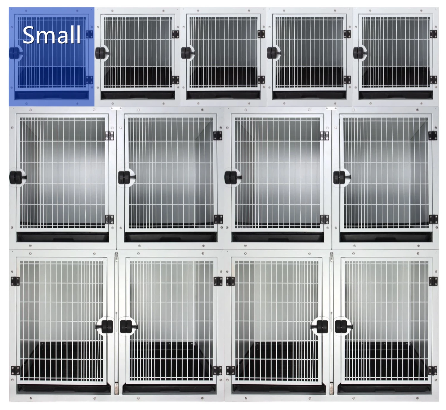 Aeolus KA505T Powder Coated Modular Cage - Small - Image 2