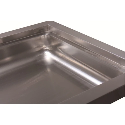 Stainless Steel Dental Preparation Tub Table - Image 5
